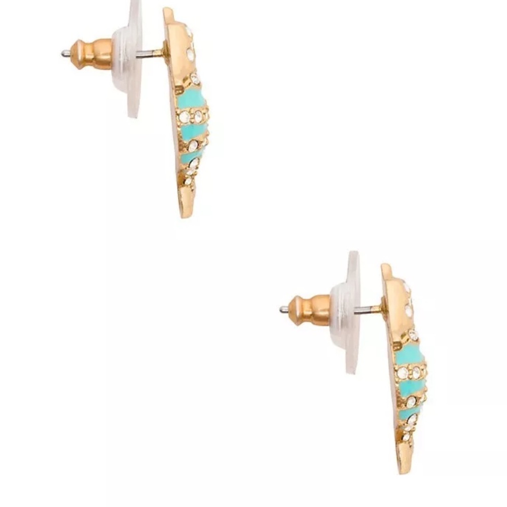 New Kate Spade Seahorse Stud Earrings - Picture 7 of 8